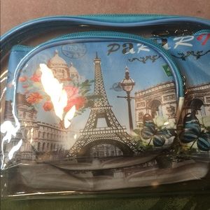 3 in 1 cosmetic Paris bags